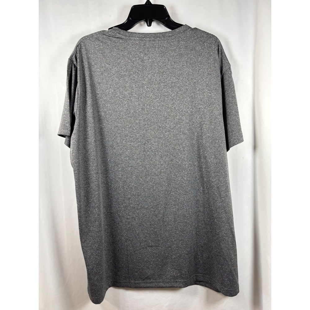 Lot of 4 Mens 2XL Heathered Performance T-Shirts Short Sleeve Crew Neck Basics - Picture 11 of 13